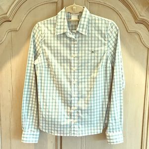 Women’s Lacoste Gingham Shirt - 38